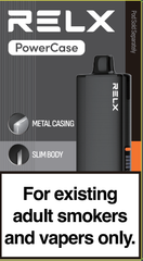 【 W倉 】RELX Power Case X-BOX換彈式 16000口抛棄式電子煙|買三煙彈送一主機